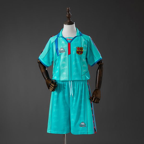 kb-237967141-1 Barcelona 96/97 Away Retro Kids Kit