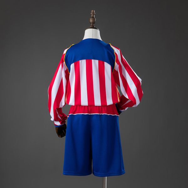 Atletico Madrid 04/05 Home Long Sleeve Retro Kids Kit