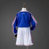 France 1998 Home Long Sleeve Retro Kids Kit
