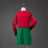 Portugal 2004 Home Long Sleeve Retro Kids Kit