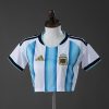 Argentina 2026 Home Women's Crop Jersey