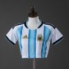 Argentina 2026 Home Women's Crop Jersey