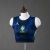 Brazil 2026 Away Tank Top Women's Crop Jersey