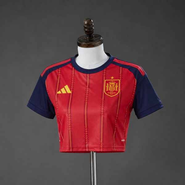 Spain 2026 Home Women's Crop Jersey