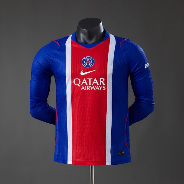 PSG 26/27 Home Long Sleeve Player Version Jersey