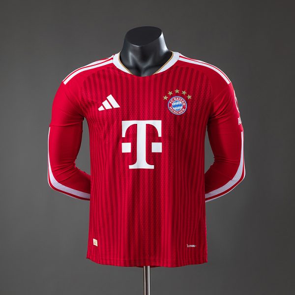 Bayern Munich 26/27 Home Long Sleeve Player Version Jersey