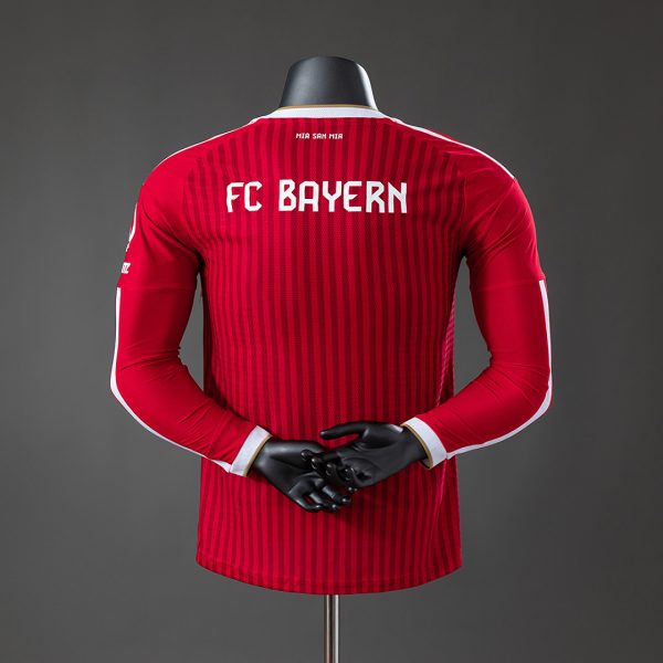 Bayern Munich 26/27 Home Long Sleeve Player Version Jersey