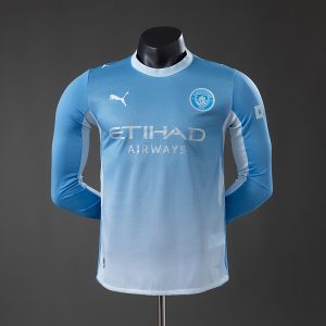 Manchester City 26/27 Home Long Sleeve Player Version Jersey