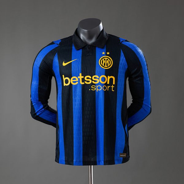 kb-245423995-1 Inter Milan 26/27 Home Long Sleeve Player Version Jersey