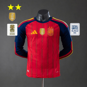 Spain 2026 Home 2 Star Player Version Jersey