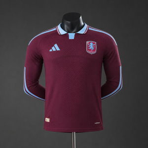 Aston Villa 26/27 Home Long Sleeve Player Version Jersey