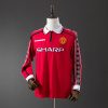 Manchester United 98/99 Home Long Sleeve Retro Jersey
