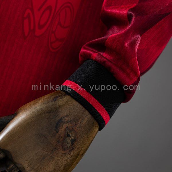 Manchester United 1996 Home Long Sleeve Retro Jersey