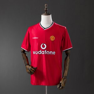 kb-83140346-1 Manchester United 00/01 Home Retro Jersey